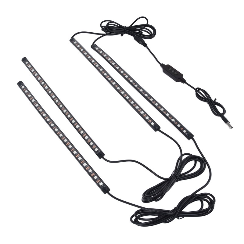 RGBW Music LED Car Interior Strip Light Music Car Interior