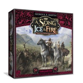CMON A Song of Ice & Fire Tabletop Miniatures Game Targaryen Starter Set - Command The Fierce House Targaryen! Strategy Game for Adults, Ages 14+, 2+ Players, 45-60 Minute Playtime, Made by CMON