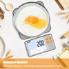 Rechargeable Split Food Scale, Diyife 33lb Digital Kitchen Scales with