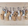 Rayher 67321521 Kraft Paper Christmas Stockings, 27.5 x 18 cm,