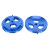 1 Pair 1/4 Inch NAB Hub Optical Shaft Adapter Aluminum