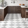 40-Pack Peel and Stick Tile Vinyl Floor Glossy 12x 12