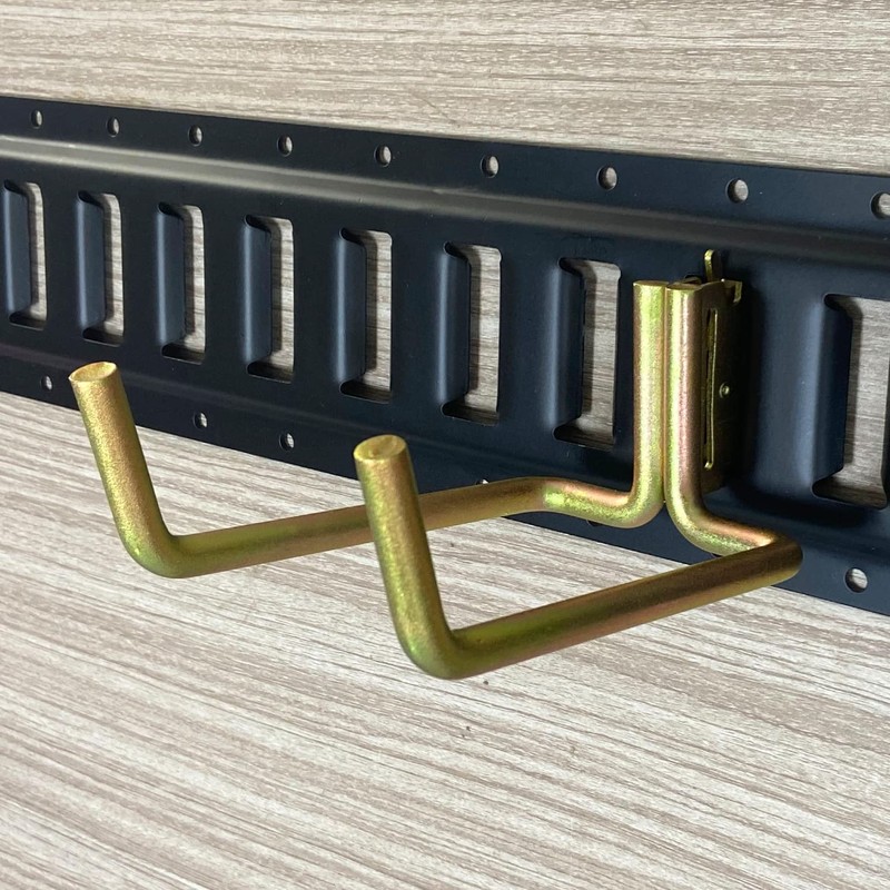 POROHOM 4 Pack E-Track Heavy Duty Shovel Hanger for Store