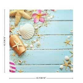 Vinyl Wall Quotes Stickers Beach Ocean Theme Starfish Seashell Inspirational Wall Sticker Home Decor Nautical Seaside Seashore Painted Wall Decals for Classroom Kitchen Teen Room Cups