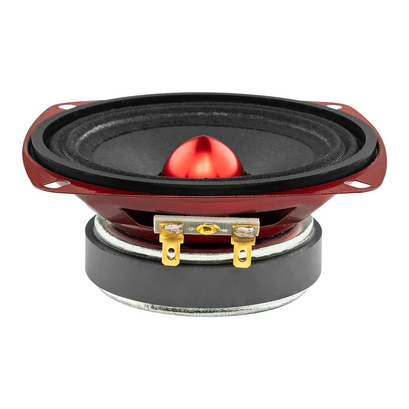 DS18 PRO-X4.4BMSL Car Speaker 4" Shallow Mid-Range Loudspeaker with Bullet