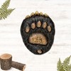 BestGiftEver Cabinet Drawer Pull Knob in Black Bear Paw Style