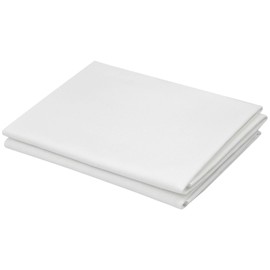 Emperoch 2 Pcs Needlework Fabric, 50x70cm Embroidery Linen Fabric Cloth, Aida Cloth Cross Stitch Fabric for Needle Embroidery Garment Craft Upholstery Needlework Cross Stitch Tablecloth (White)