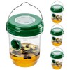 4 Pack Solar Wasp Trap - Eco-Friendly Insect Control