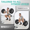 Fitvids Cast Iron 1" Standard Weight Plates Including 5FT Standard