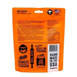 Polkadog Peanut Butter Wonder Nuggets Dog Treats – Vegan, All-Natural Pet Training Treat for Dogs – Healthy, Handmade Puppy Snacks – Bite-Sized, Soft, Chewy Treats for Pets – 12 oz.