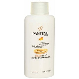 Champú hidratante Pantene PRO-V para renovación de la humedad, tamaño de viaje 1.7 oz (paquete de 4)
