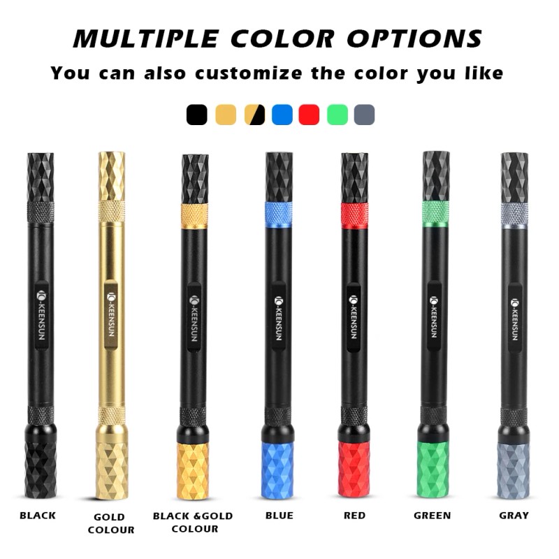 KEENSUN 2-in-1 Cigar Draw Enhancer & Poker Tool Portable Twin
