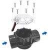 ATIE Pool 7056 Check Valve Cover with Flapper Assembly Compatible
