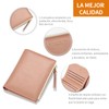 Cartera Compacta y Plegable para Mujer, Billetera de Piel con