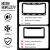 Bat Spider Web License Plate Frame, License Plate Frame Holder,Front
