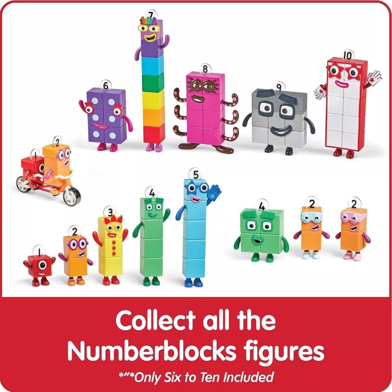 Hand2mind Set Numberblocks Hand2mind Amigos Del 6 Al 10 Coleccionables