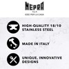 MEPRA flatware-sets, Stainless Steel