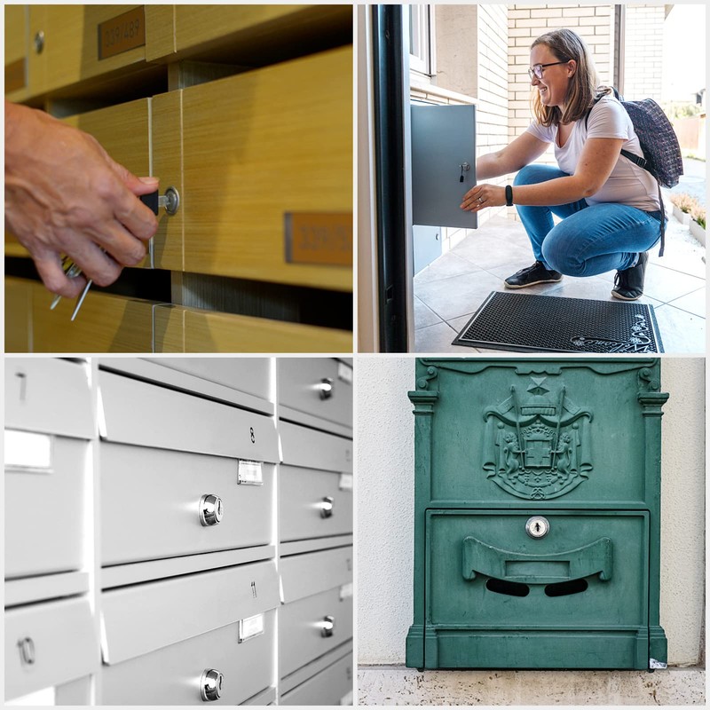 Letterbox Lock 20 mm Comes with 5 Different Lock Plates