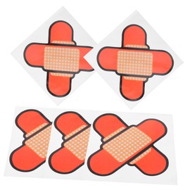 iplusmile Car Sticker Set 5pcs Car Decals for Truck Car Bumper and Door Scratch Covering Pet Material