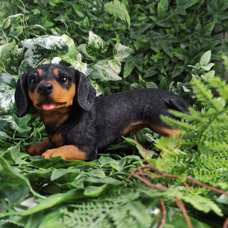 Vivid Arts - AP-DACH-D Active Puppy Dachshund Ornament