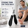 Heavy-Duty Stainless Steel Nail Clipper for Adults – Precision Toenail