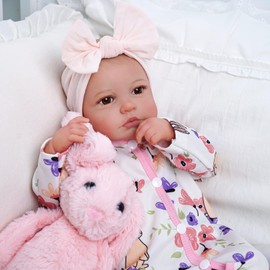 BABESIDE Reborn Baby Dolls - 20-inch Cute Soft Vinyl Realistic Baby Doll Real Life Baby Dolls with Complete Accessories Perfect for Cuddling, Playtime, and Gift Giving