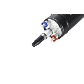 YONEDA High Pressure Fuel Pump Heavy Duty External 12V 300LPH 145PSI High Flow Fit for AN10 Inlet / AN6 Outlet ls swap fuel pump kit