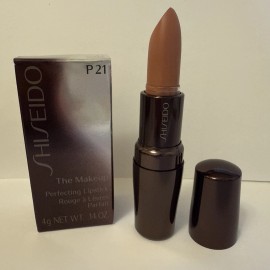 Shiseido New RARE Shiseido The Makeup Perfecting Lipstick P21 Praline 4g full size
