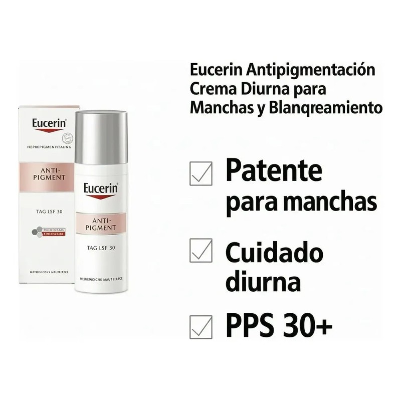 Eucerin - Crema De Dia Facial Eucerin Anti-pigment Antimanchas 50ml