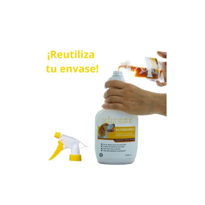 Repelente para Perros (Refill 3 Sobres, Exterior)