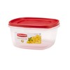 Rubbermaid Easy Find Lids Food Storage Container, 14 Cup, Racer