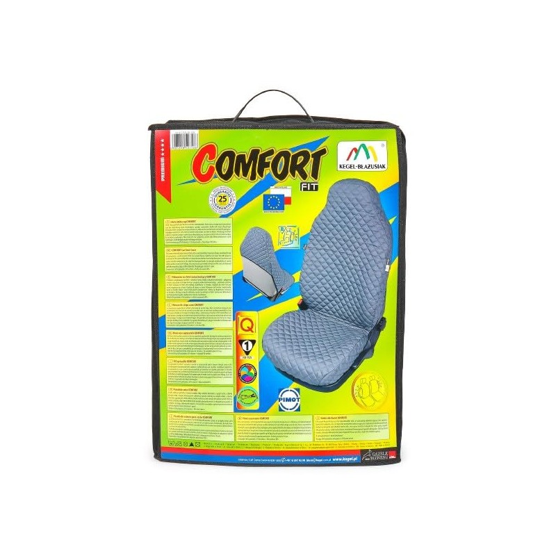 Kegel Comfort Universal Single Seat Cover Grey