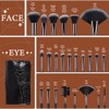 Makeup Brushes 24pcs Makeup Brushes Set Kabuki Foundation Blending Brush