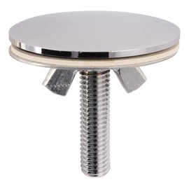 Sanitop-Wingenroth Metal Tap Hole Cover 52 mm, Chrome-Plated, Pack of 1, Chrome 19076 3