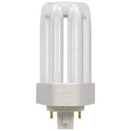 Crompton 13W PLTE (4-pin) White GX24Q-1 Base Fluorescent Lightbulb - White
