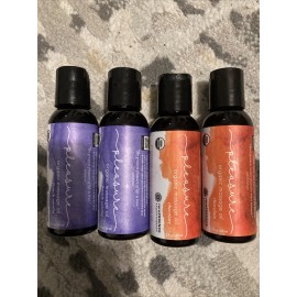 essence (4) rare Essence Aromatherapy Pleasure Organic Massage Oil, Vanilla & Chocolate