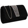SwankySwans Women's Julie Clutch Bag, black