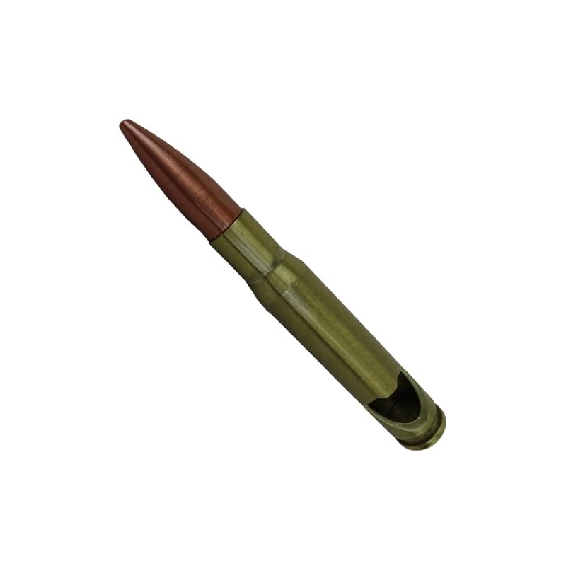 BWuM 50 Caliber Bullet Bottle Opener Military Style (Gold)