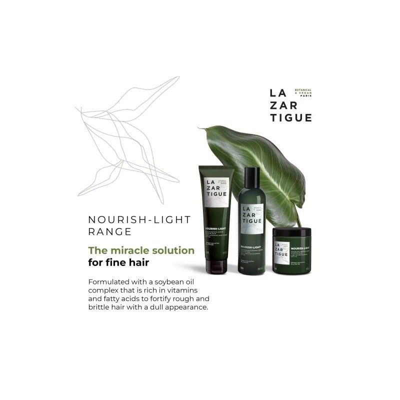 Nourish-Light Shampoo by Lazartigue for Women - 8.4 oz Shampoo