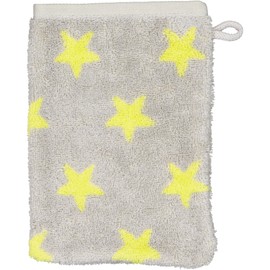 Cawö Handtücher New Stars Sterne klein 6261 Platin/Lime - 75