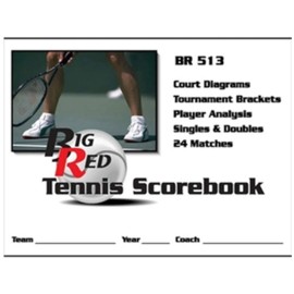 Big Red B5130 Tennis scorebook