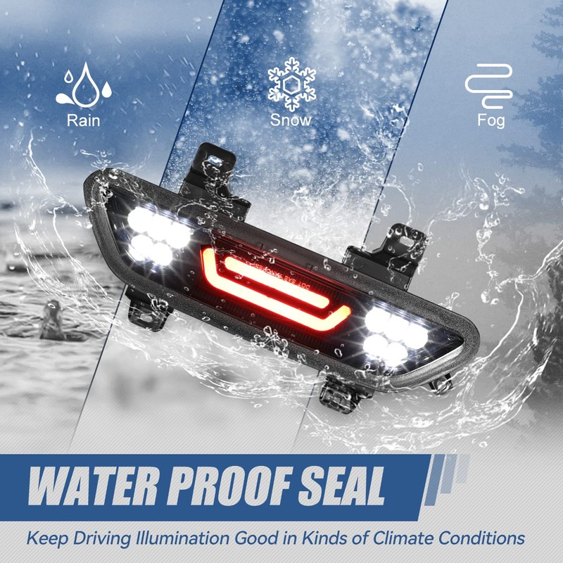 Auto Dynasty 3D LED Bar Tinted Housing Third Rear Tail