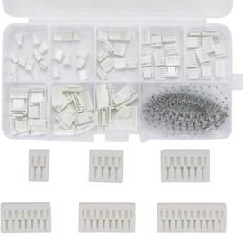 PENGLIN 580PCS GH 1.25mm Connector Kit 2/3/4/5/6/7/8/10 Pin Housing Connector 1.25mm Pitch JST Adapter GH 1.25mm Plug Terminal Set for 3D Printer Flight Controller