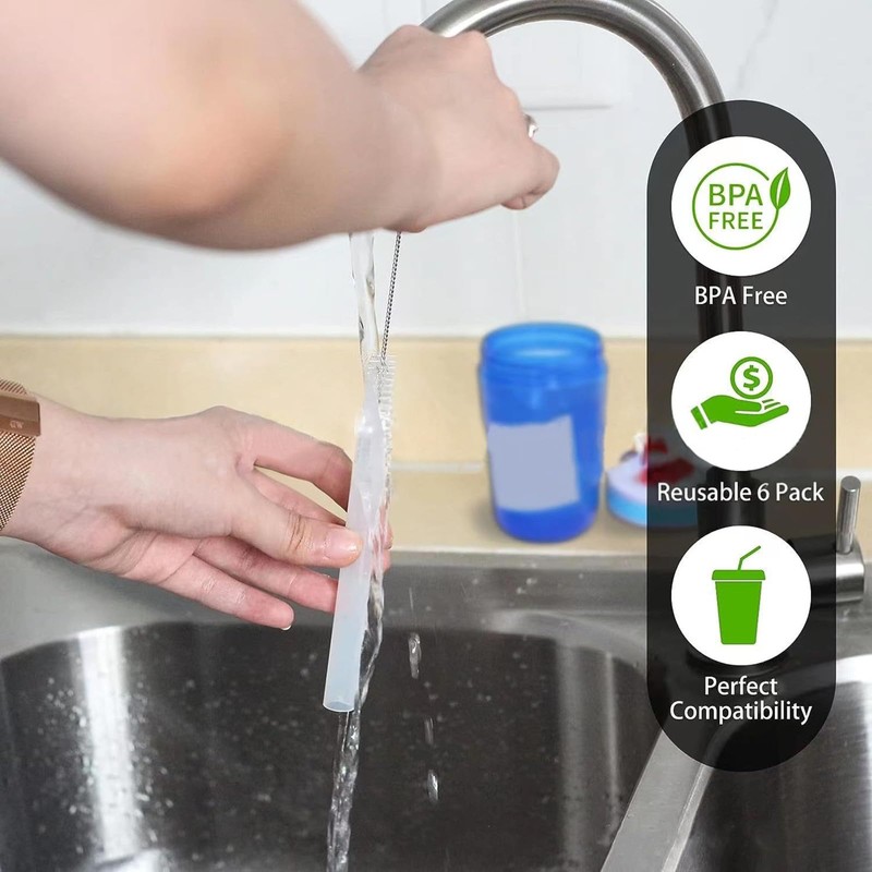NCYOEW Replacement Straws Compatible With YAYA 12oz My First Travel