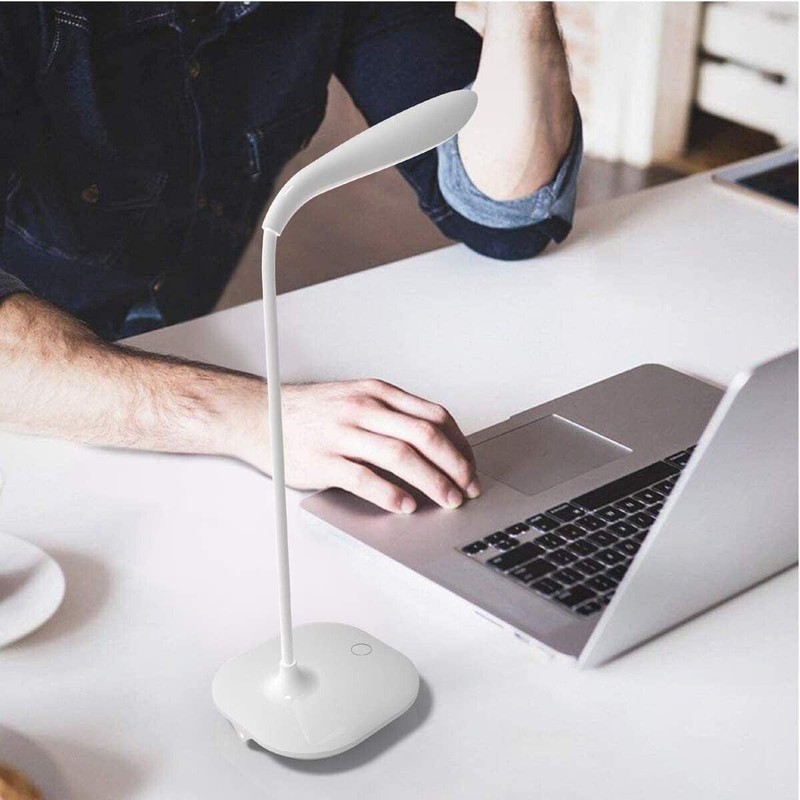 True Face Desk Lamp USB Portable Reading Light Table Lamp