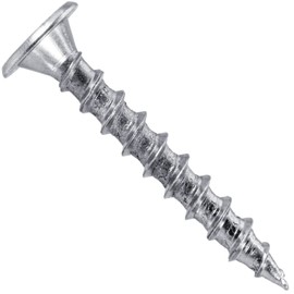 #10 x 1-1/2" Low Profile Pancake Head - Wood to Metal Roofing Screws for Standing Seam Roofs - Zinc Plated (Qty 250)