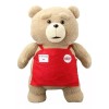 Jextech Peluche Oso Ted 2 Con Delantal En Supermercado 48cm