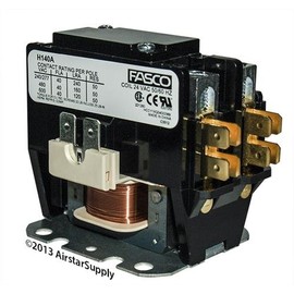 Trane • 40 Amp 1 Pole 24v Coil Fasco Replacement Contactor H140A