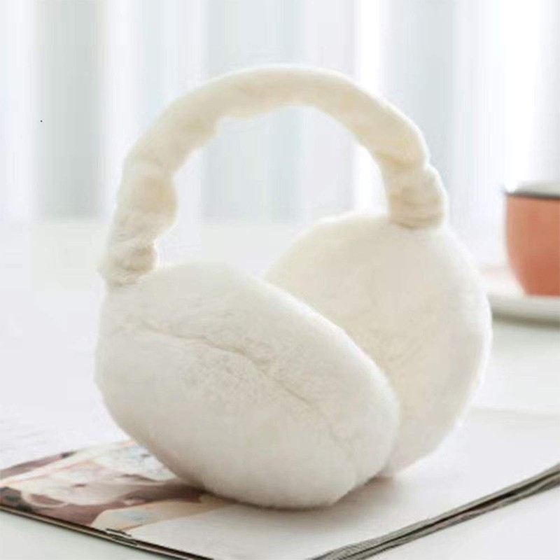 NICEYY Kids Earmuffs, Cold Protection, Winter, Ear Covers, Fluffy, Foldable,