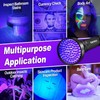 Vansky Black Light UV Flashlights, Ultra Bright 100 LED 395nm